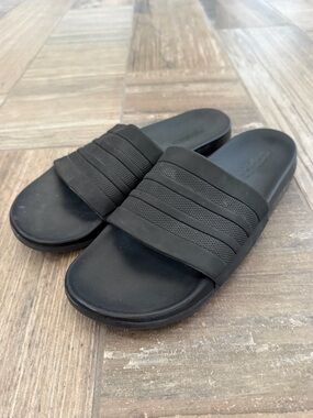 Adidas Adilette Comfort Mono Slide Sandal Men's size 10